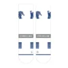 NCAA Memphis Tigers Premium Knit Crew Socks - White