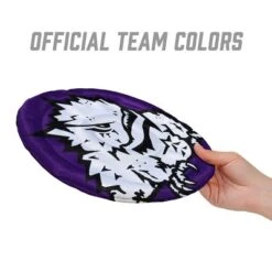 NCAA TCU Horned Frogs Flimzee Flying Disc: Polyester, 10" Diameter -Nacc GUEST a84cfb3a b2db 4180 8b8a 8c4e06dc0eb4