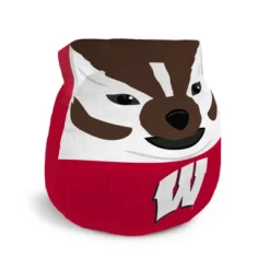 NCAA Wisconsin Badgers Plushie Mascot Pillow: Sports Team Logo Novelty Pillow -Nacc GUEST b3d31c3e b6c2 4416 af87 e9c06df8a954