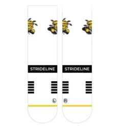 NCAA Wichita State Shockers Premium Knit Crew Socks - White