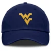 NCAA West Virginia Mountaineers Unstructured Black Tonal Cotton Hat