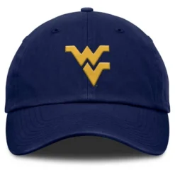 NCAA West Virginia Mountaineers Unstructured Black Tonal Cotton Hat