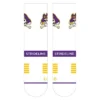 NCAA East Carolina Pirates Premium Knit Crew Socks - White