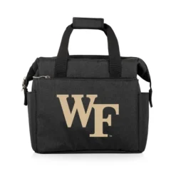 NCAA Wake Forest Demon Deacons On The Go Lunch Cooler - Black