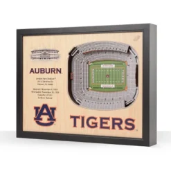 NCAA Auburn Tigers 25-Layer StadiumViews 3D Wall Art -Nacc GUEST c784eb6f 0dc2 4b6e b3f1 223f4d30ec9e