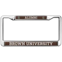 Brown University Alumni Logo Full Size Standard License Plate Metal Frame -Nacc GUEST c9548fb5 4cdc 4225 9807 08fee3ac9704