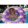 NCAA LSU Tigers 48" Inflatable Pool Float: PVC Water Float, 330 Lbs Capacity -Nacc GUEST cb4a23a6 7441 468b a4da 4aade3a5e90a