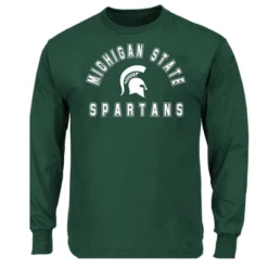 NCAA Michigan State Spartans Men's Big And Tall Long Sleeve T-Shirt -Nacc GUEST cc524c23 19c0 4965 8ee2 c8b2c2cca57a