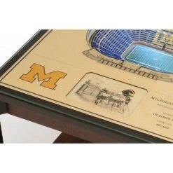 NCAA Michigan Wolverines 25-Layer StadiumViews Lighted End Table -Nacc GUEST d5bd5f7f 600b 4d01 936c dd7d7a4c04d7
