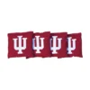 NCAA Indiana Hoosiers Corn-Filled Cornhole Bags - Red