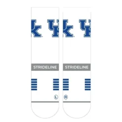 NCAA Kentucky Wildcats Premium Knit Crew Socks - White