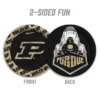 NCAA Purdue Boilermakers Flimzee Flying Disc: Polyester, 10" Diameter -Nacc GUEST d6de6b25 6c12 4254 a73e d3fd705a858b