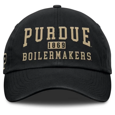 NCAA Purdue Boilermakers Relaxed Fit Adjustable Hat 3 NCAA Purdue Boilermakers Relaxed Fit Adjustable Hat