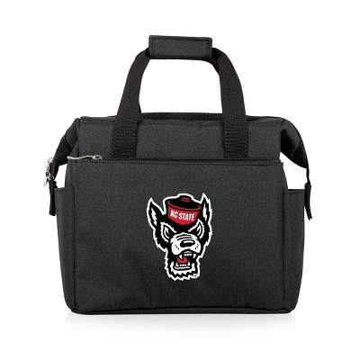 NCAA NC State Wolfpack On The Go Lunch Cooler - Black 3 NCAA NC State Wolfpack On The Go Lunch Cooler - Black