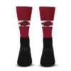 NCAA Arkansas Razorbacks Streak Team Color Crew Socks - L -Nacc GUEST e2609df3 cd54 4ada af65 955cf473e90c