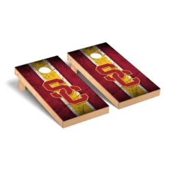 NCAA USC Trojans Premium Cornhole Board Vintage Version