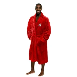 NCAA Nebraska Cornhuskers Silk Touch Bathrobe