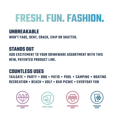 NCAA Iowa State Cyclones Silicone Pint Glass - 16oz: Multicolor Drinkware, 1 Piece 3 NCAA Iowa State Cyclones Silicone Pint Glass - 16oz: Multicolor Drinkware, 1 Piece