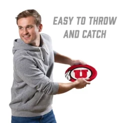 NCAA Utah Utes Flimzee Flying Disc: Polyester, 10" Diameter -Nacc GUEST ea595ac6 b3da 4b21 a8b9 d3110c2b3b88