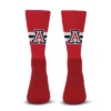 NCAA Arizona Wildcats Streak Team Color Crew Socks - L -Nacc GUEST eebe1244 3fa0 474f 8f2a f0829fdbcd95