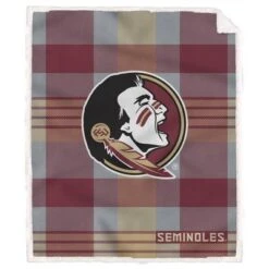 NCAA Florida State Seminoles Plaid Steel Royal Plush Faux Shearling Blanket -Nacc GUEST f2c4e903 c753 4f71 a3ea 5aefb790365b