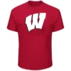 NCAA Wisconsin Badgers Men's Big & Tall Short Sleeve Logo T-Shirt -Nacc GUEST f3017845 e738 4290 a755 eea57152cc61