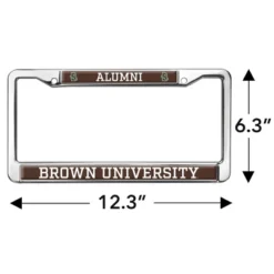 Brown University Alumni Logo Full Size Standard License Plate Metal Frame -Nacc GUEST fb649089 3208 4be9 b531 0c76ff7a458e